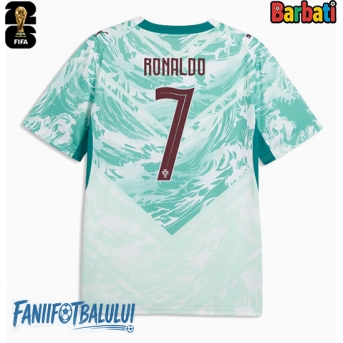 Portugalia Cristiano Ronaldo #7 Tricou Fotbal Replică Mondial 2026 Barbati Deplasare